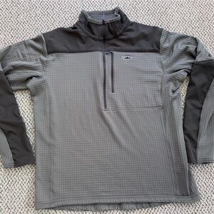 Patagonia R1 Fitzroy and Gray Fleece Pullover